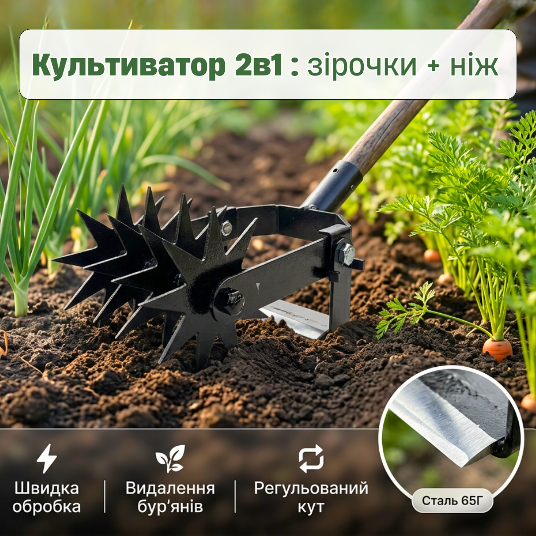 ручний культиватор